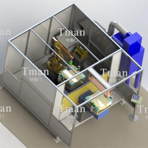 保温层表面打磨工作站