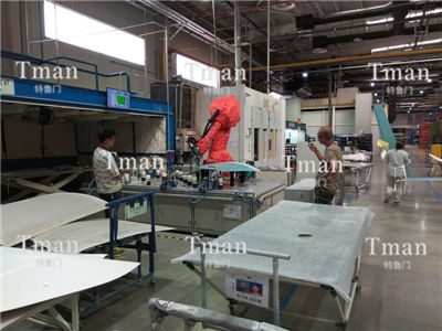 复合材料表面自动打磨工作站