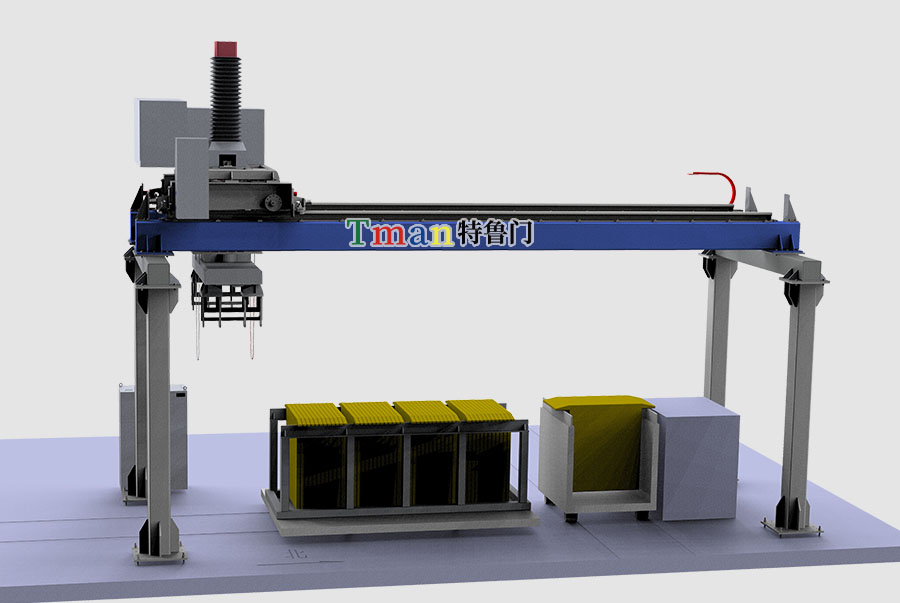 阳极板转运装车桁架机械手