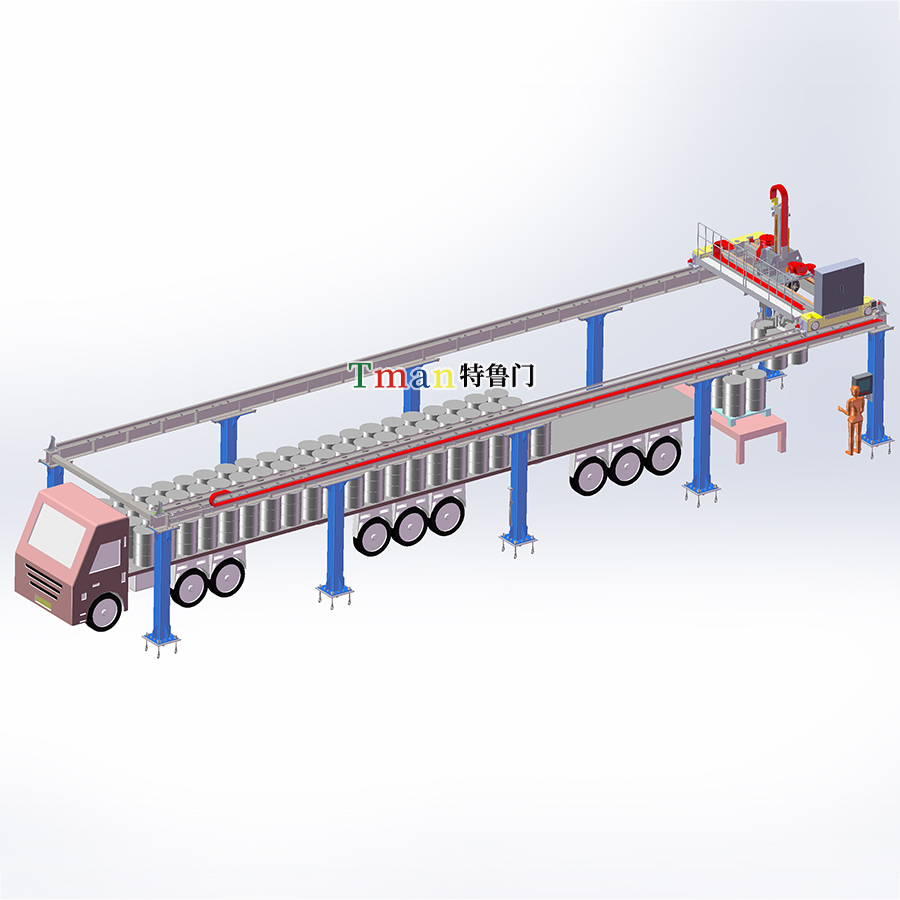 桶件装车桁架机械手