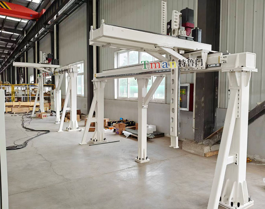 储料仓上下料桁架机械手